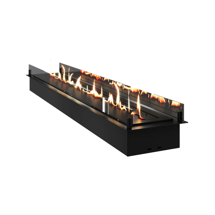 Bioethanol Einbau Brenner Einsatz Ethanol Einbau Kassette SOLO 170cm mit Glas von Wild Flame