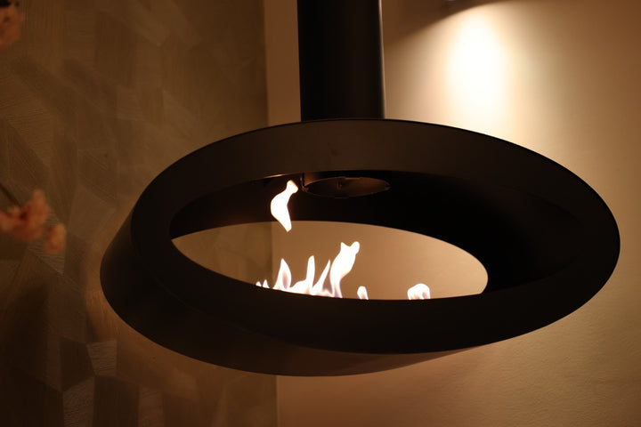 Bioethanol Hängekamin Decke - Tube XL Weiss